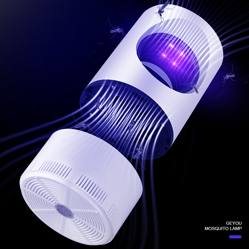 2-Pack Silent UV LED Mosquito Killer Lamp - Indoor Physical Insect Trap & Fly view 4