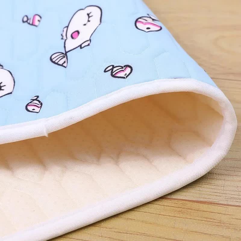 2-Pack Green Dinosaur Pet Summer Cooling Latex Pad (S Size: 40*30cm) view 3