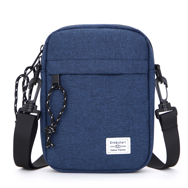 Blue Mini Streetwear Oxford Cloth Crossbody Bag - Ultra-Light (200g) Fashion