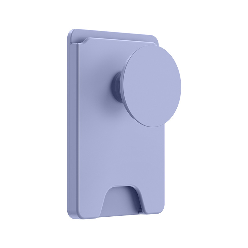 2-Pack 2-in-1 Purple Magnetic Card Wallet Integrated Pop Airbag — image 1