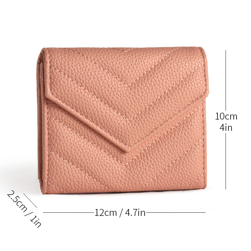 3-Pack Soft PU Rhombus Pattern Quilted Lipstick & Card Holder - Portable & view 4