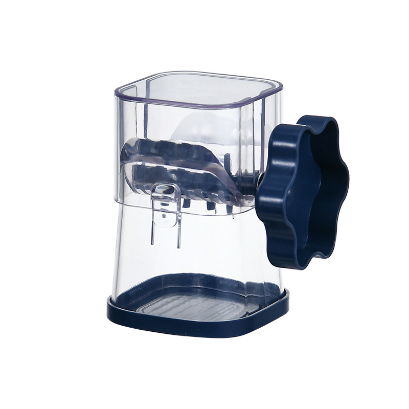 Navy blue Manual Nut & Chocolate Grinder - Effortless Peanut Walnut Chopper