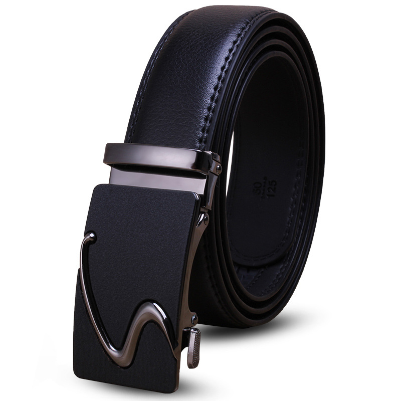 Valentine's Day Gift - Premium Men's Genuine Leather Automatic Buckle Belt