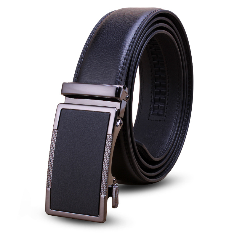 Valentine's Day Gift - Premium Men's Genuine Leather Automatic Buckle Belt
