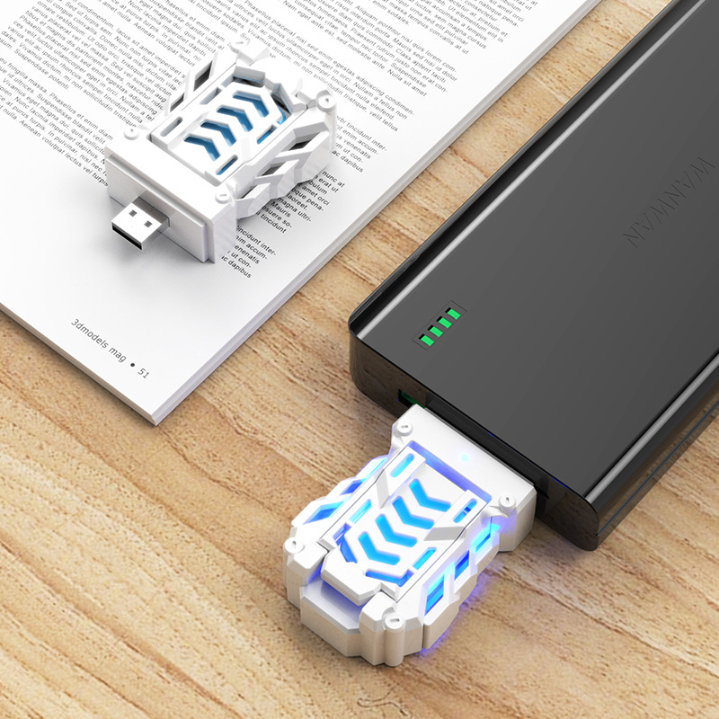 White Portable USB Mosquito Repellent Heater - Electric Mosquito Killer with view 2