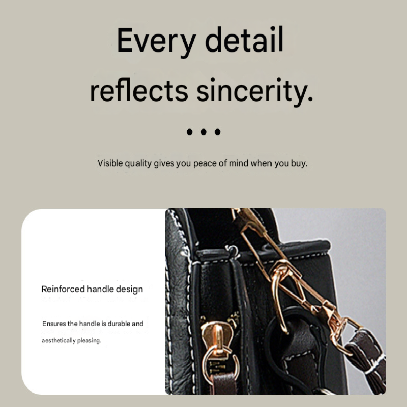Black Fashion Women's Bucket Bag - Summer Crossbody Shoulder Handbag with Keychain view 2