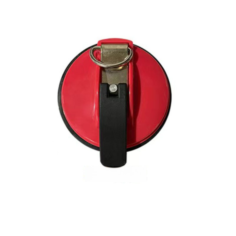 4 Pack Red plate + black buckle Heavy Duty Suction Cup Anchors with S-Hooks