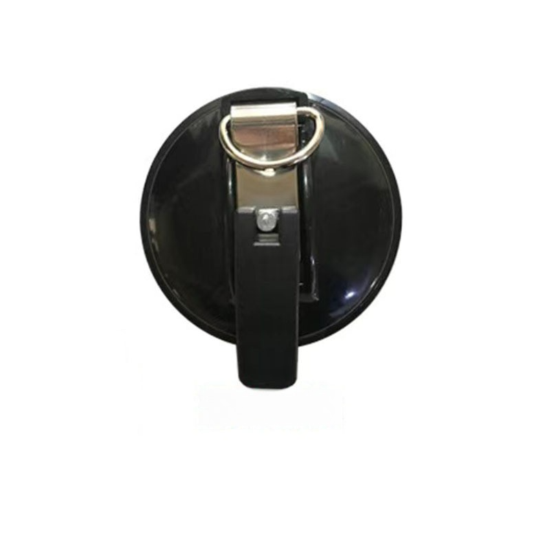 4 Pack Black plate + black buckle Heavy Duty Suction Cup Anchors with S-Hooks