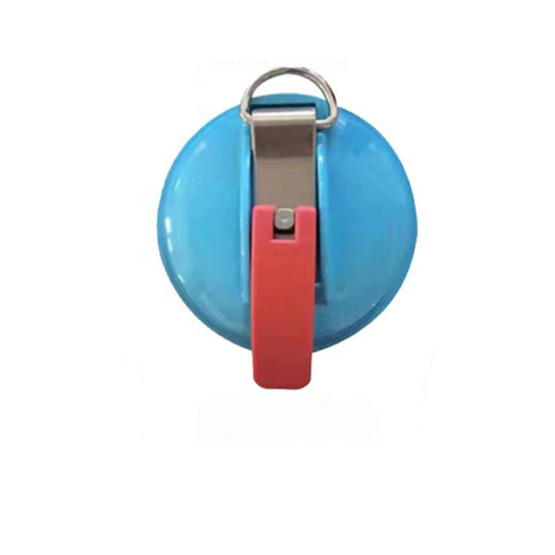4 Pack Sky blue plate + red buckle Heavy Duty Suction Cup Anchors with S-Hooks