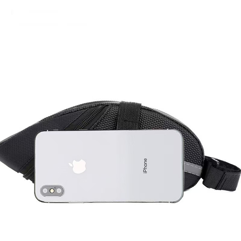 Blue Water Resistant Bicycle Saddle Bag Under Seat Wedge Pack with Reflective view 3