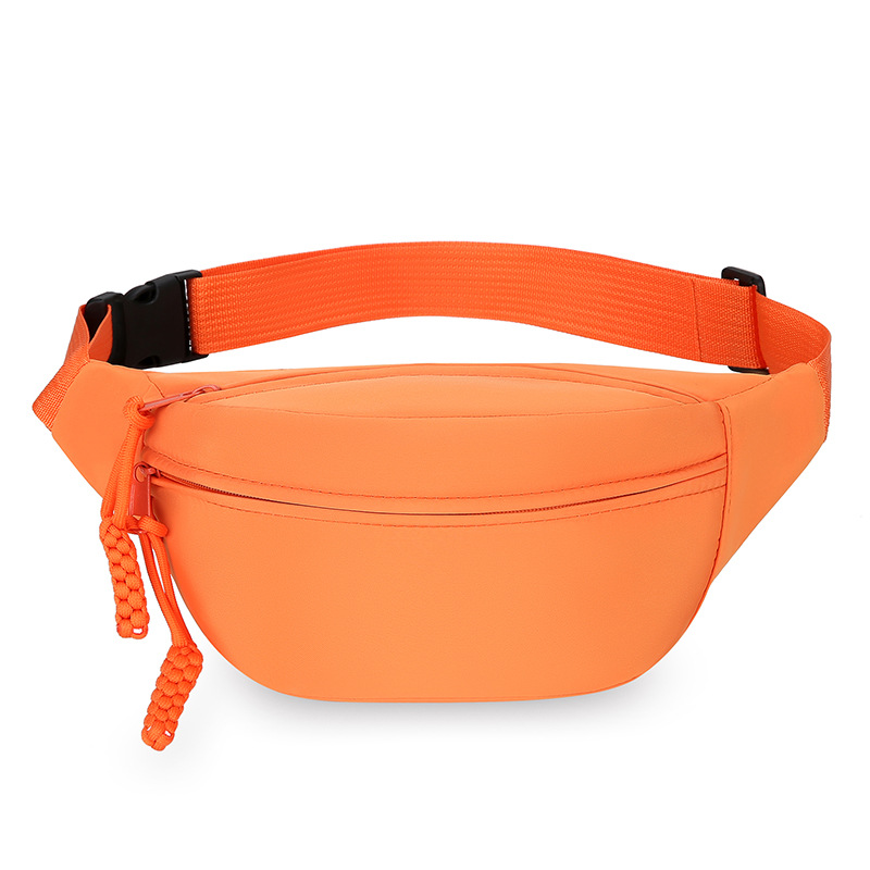 Orange Women's Fashion Crossbody Sling Bag Large Capacity Casual Shoulder Bag