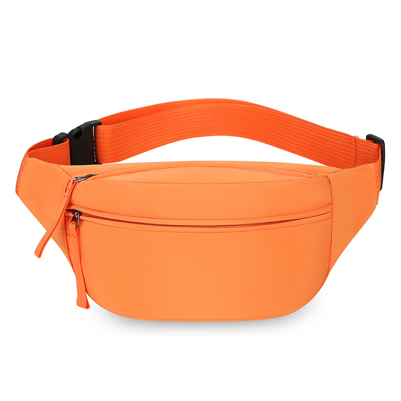 Orange Women's Fashion Crossbody Sling Bag Large Capacity Casual Shoulder Bag