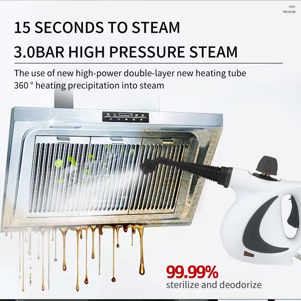Blue Handheld Steam Cleaner 1050W High Pressure Chemical Free Cleaning Machine view 3