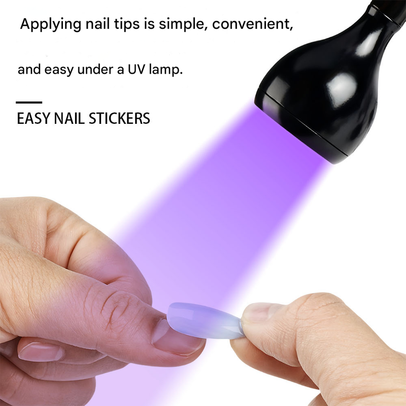 Silver 3W UV LED Gel Nail Curing Lamp Clip On Flexible Gooseneck Light 4 view 4