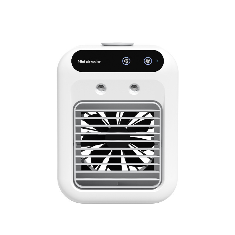 Portable 500ml Large-Capacity Air Cooler Fan - 9-Blade Strong Wind & — image 1