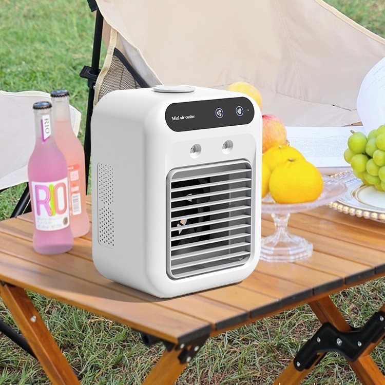 Portable 500ml Large-Capacity Air Cooler Fan - 9-Blade Strong Wind & view 6