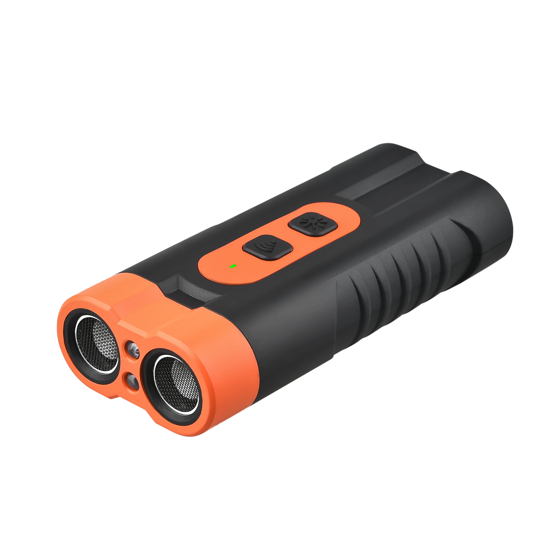 Portable Double-Head Ultrasonic Dog Repeller & Trainer with LED Flashlight
