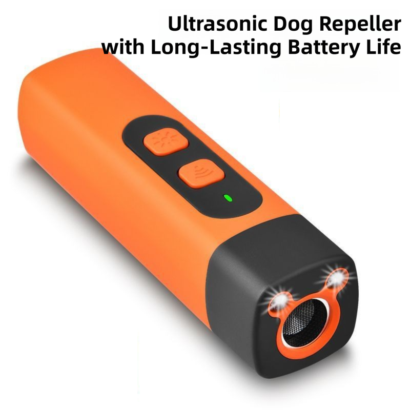 Portable Double-Head Mech Model Ultrasonic Dog Repeller & Trainer with LED view 6