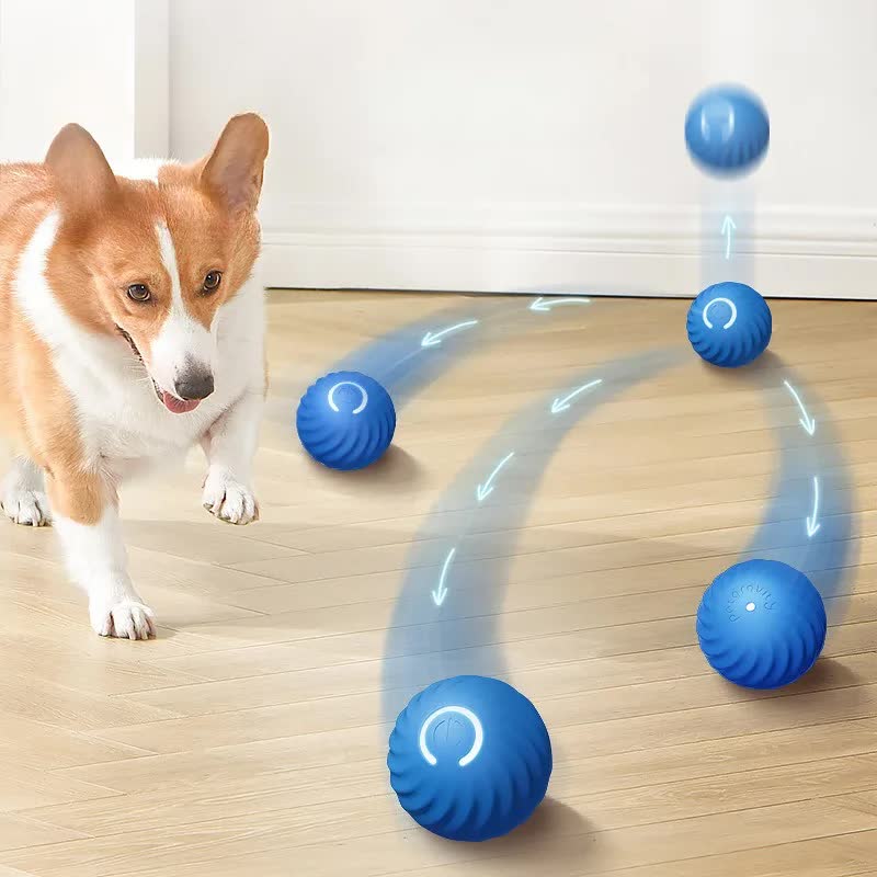 Orange Interactive Gravity Bouncing Dog Toy Ball(56MM) - Smart Automatic view 5