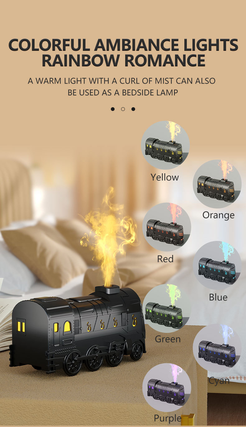 War-Armor Ultrasonic Train Humidifier & Aroma Diffuser - Large & Fine Mist Output view 8