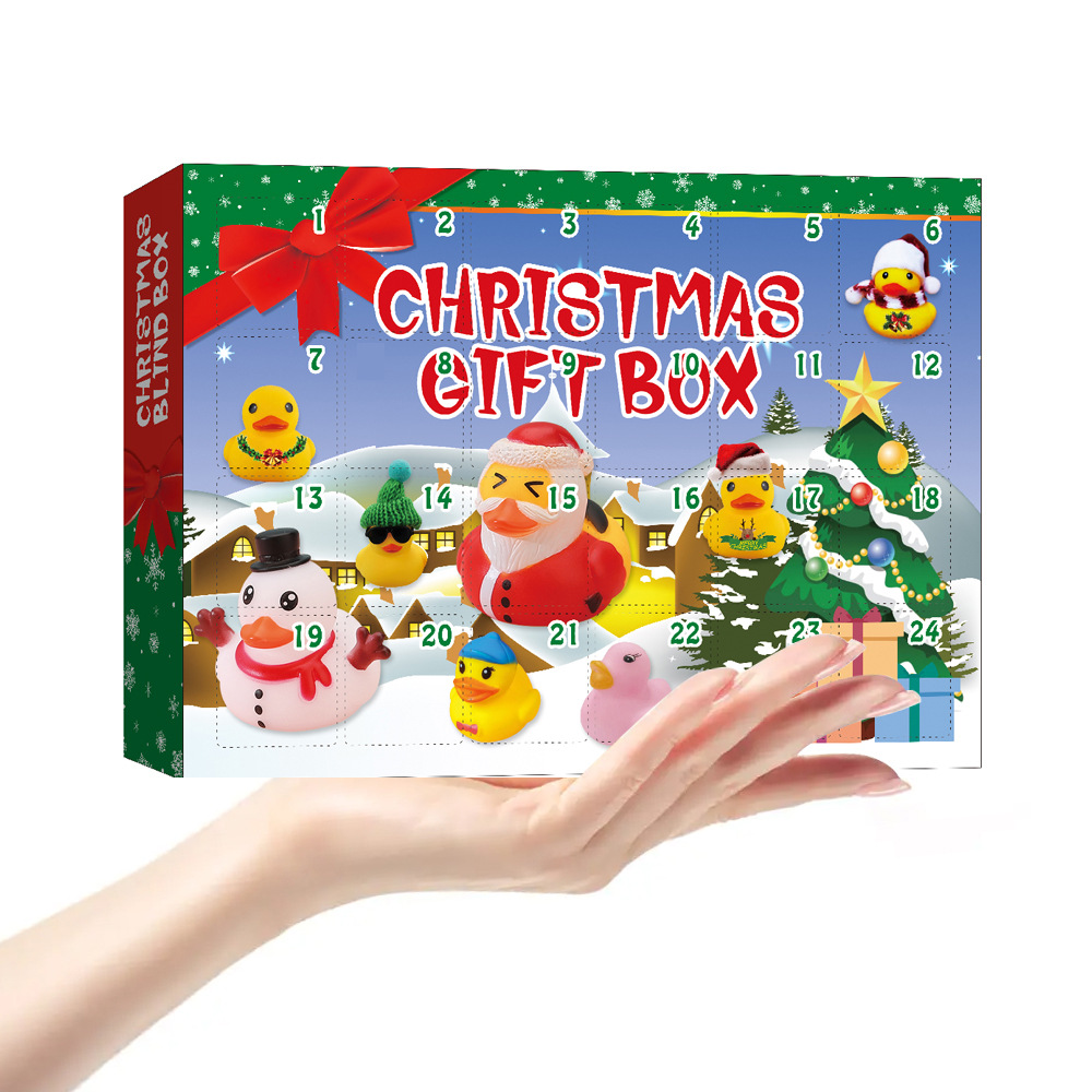 Creative Christmas Rubber Duck Advent Calendar - 24 Unique Festive Mini Duck