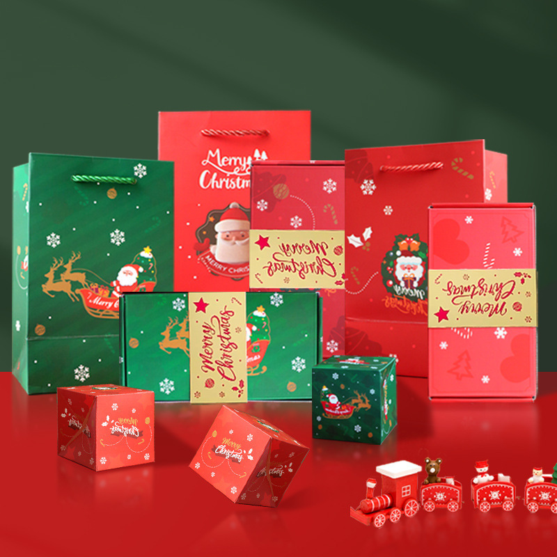 Red Pop-Up Jumping Gift Box Set (20 Bouncing Boxes) - Christmas view 2