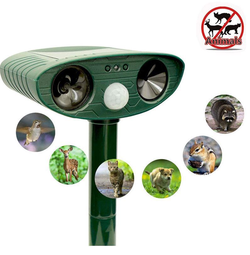 Model 703 Solar Powered Animal Repeller - Advanced Ultrasonic view 2