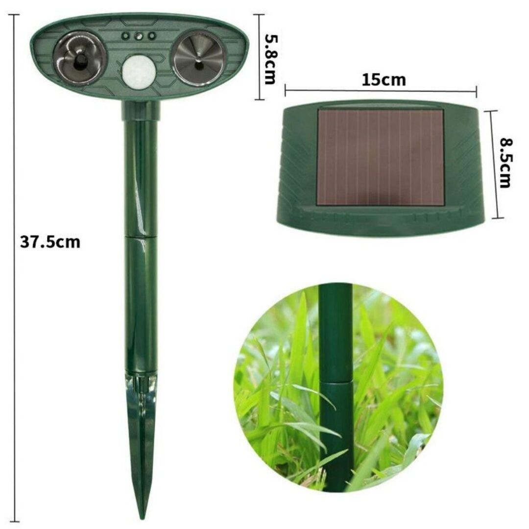 Model 703 Solar Powered Animal Repeller - Advanced Ultrasonic view 6