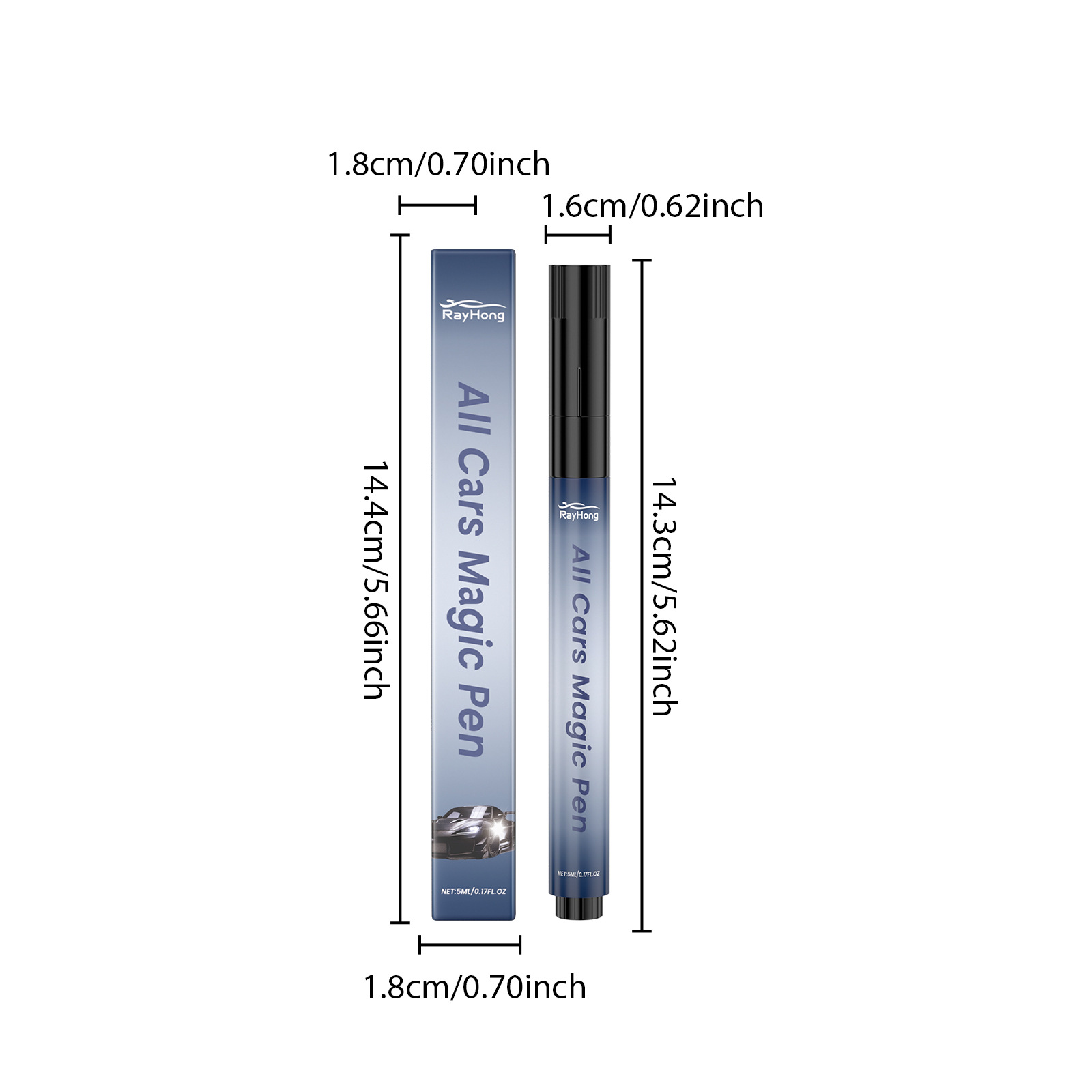3-Pack All-Cars Magic Scratch Repair Pen - Automotive Paint Surface Scratch view 7