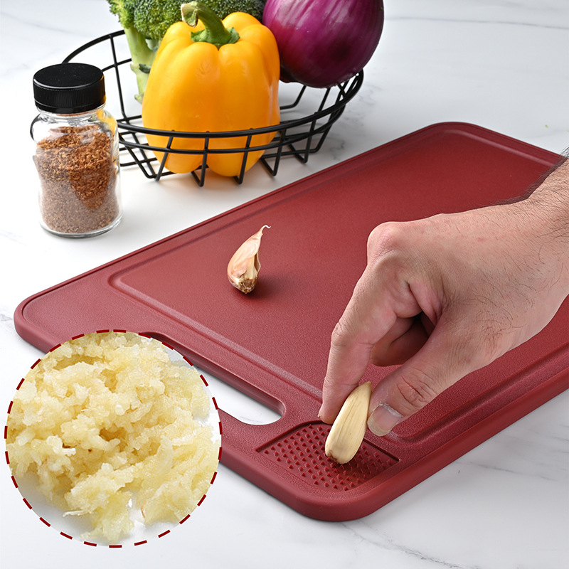 Beige Aluminum Fast Thawing Dual-Sided Cutting Board(31x21CM) view 4