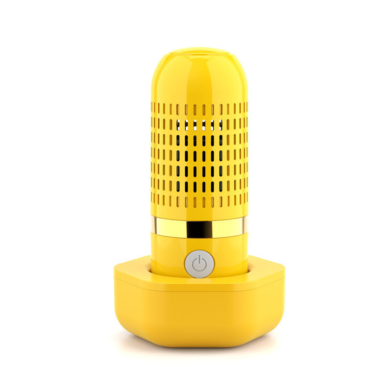 Yellow Wireless Capsule Fruit and Vegetable Purifier(16x5.4CM) - Portable Food