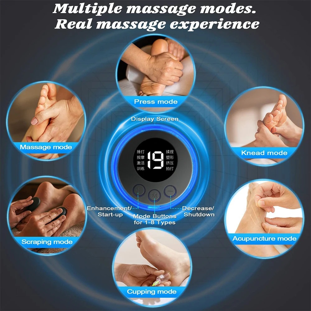 EMS Foot Massager Mat - Pulse Device for Foot Reflexology view 5