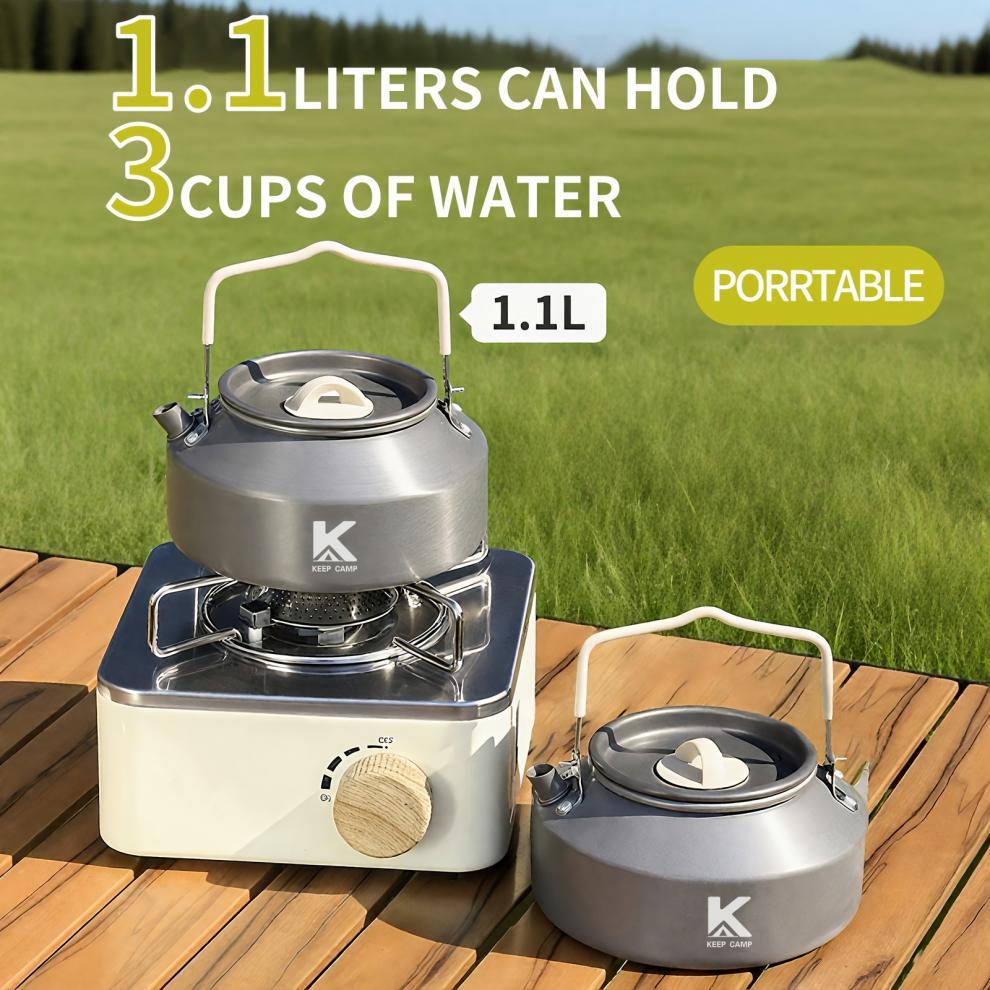 Portable & Foldable Outdoor Cookware Set - Lightweight Camping Pot view 5