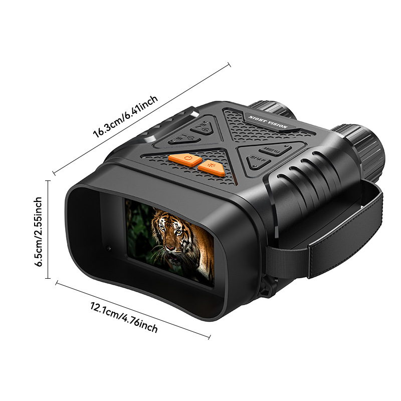 High-Definition Digital Infrared Night Vision Binoculars - 1080P Photo/Video view 7