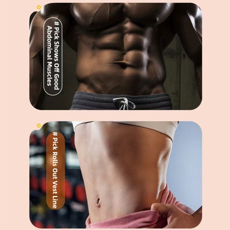 Red Multifunctional Abdominal Roller with Automatic Rebound - Core Strength view 3