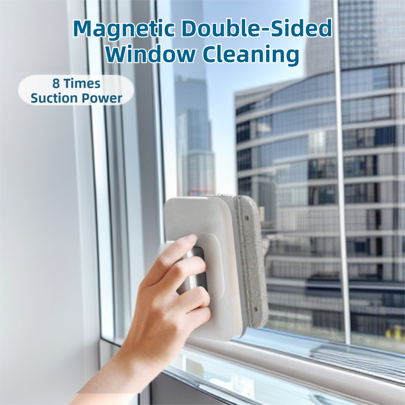 One Pair Magnetic Double-Sided Window Cleaner for 3-10mm Glass - Professional