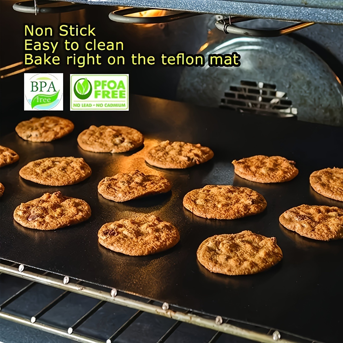 4-Pack 33x40cm Reusable Drip Guard for Ovens view 2