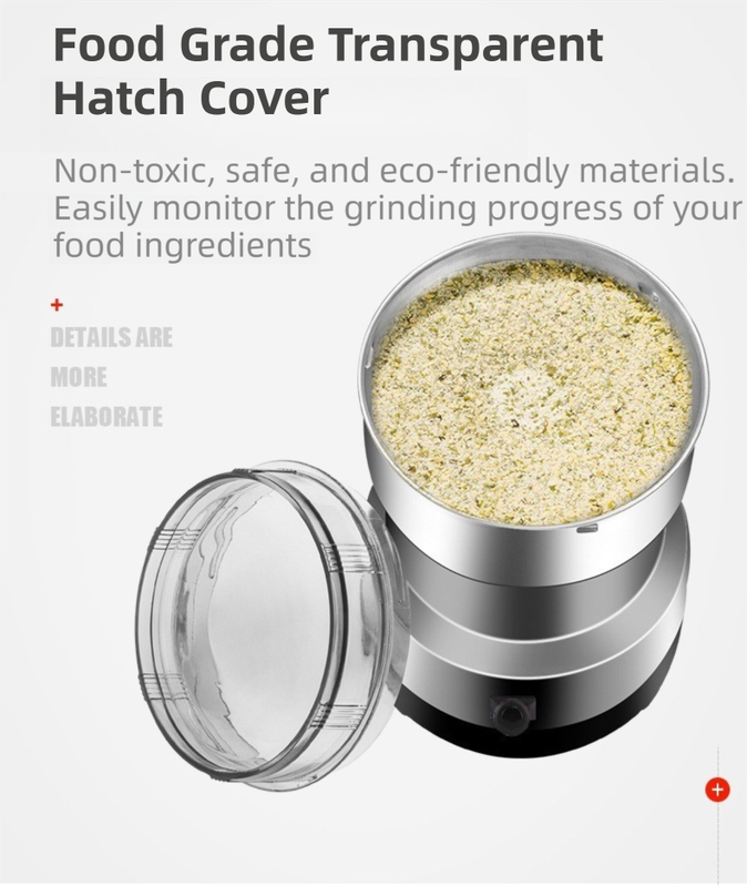 Compact Electric Grinder and Pulverizer - Multi-Functional Ultra-Fine Kitchen view 3