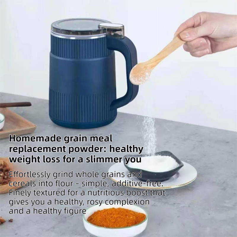 Large Capacity Electric Food Grinder and Pulverizer with 3 Blade Sets view 3