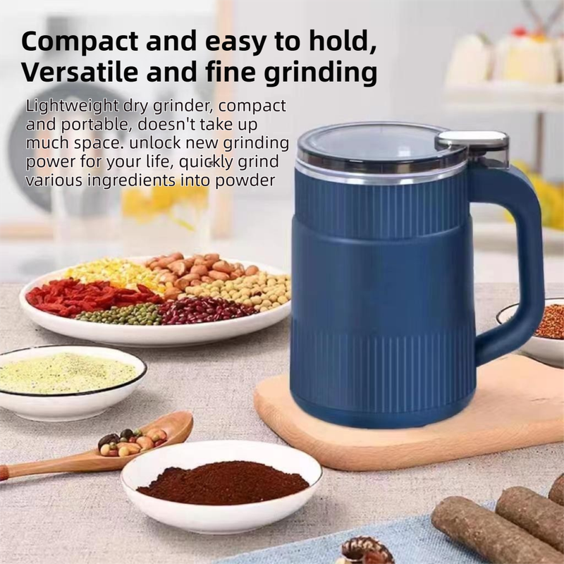 Large Capacity Electric Food Grinder and Pulverizer with 3 Blade Sets view 5