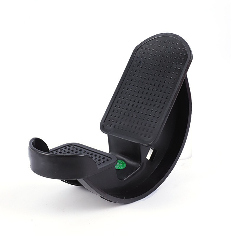 1-Pair Black Reinforced Calf Stretcher Slant Board - Professional Non-Slip