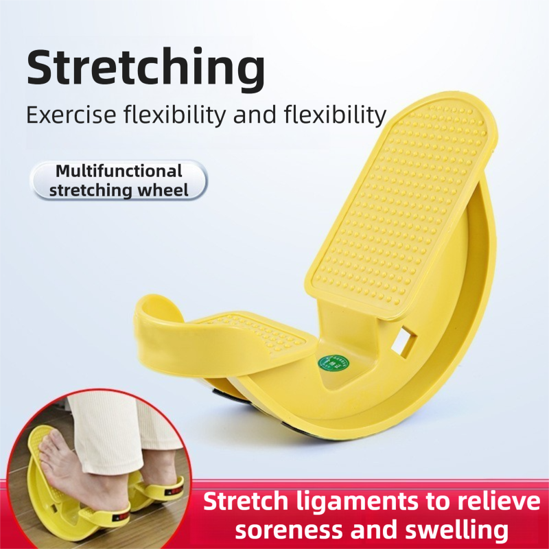 1-Pair Black Reinforced Calf Stretcher Slant Board - Professional Non-Slip view 2