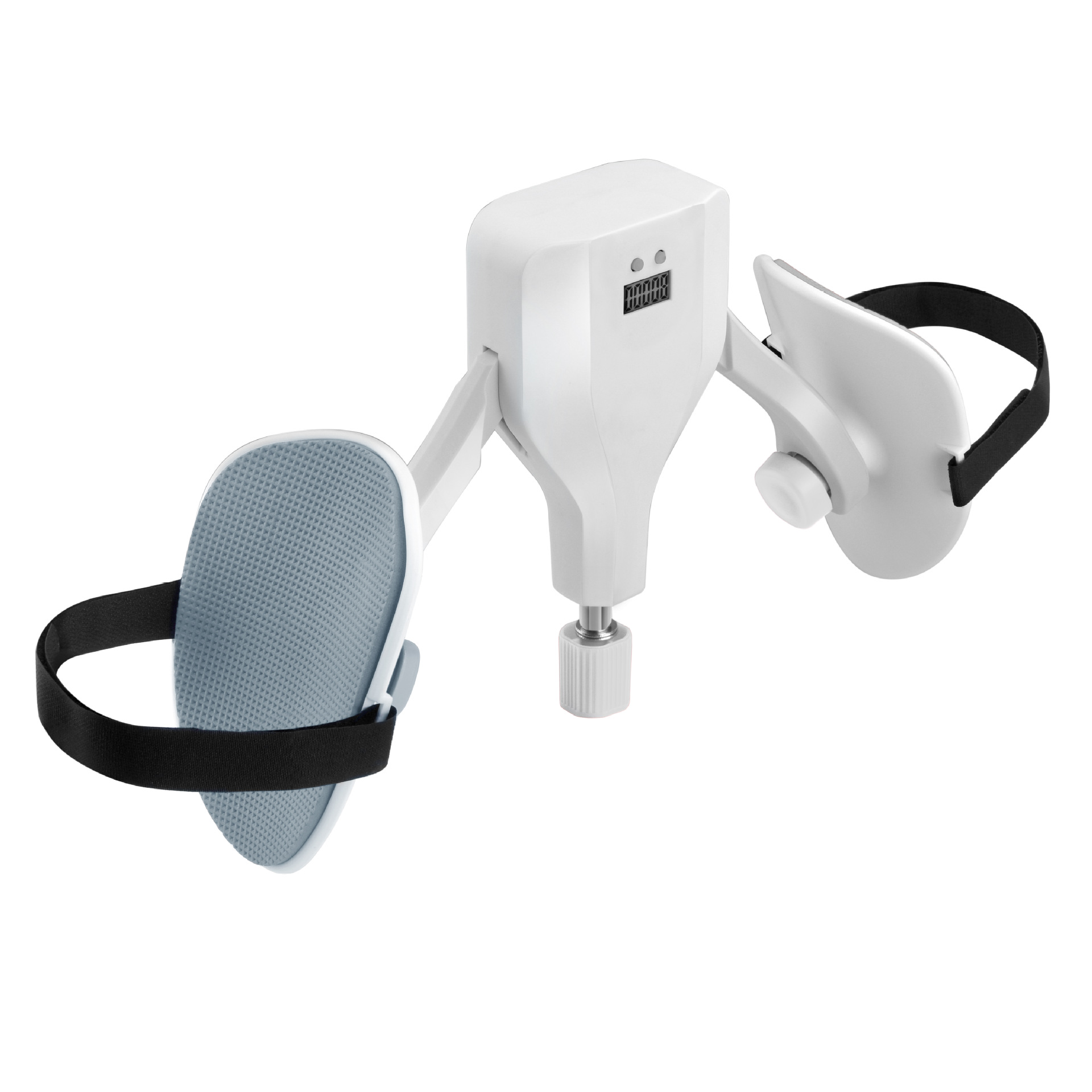White 35KG High-Resistance Kegel Trainer With Smart Counter & Leg Straps