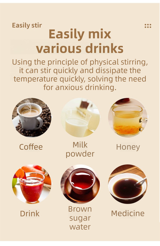 380ML Coffee-Brown Magnetic Self-Stirring Coffee Mug - USB Charging view 3