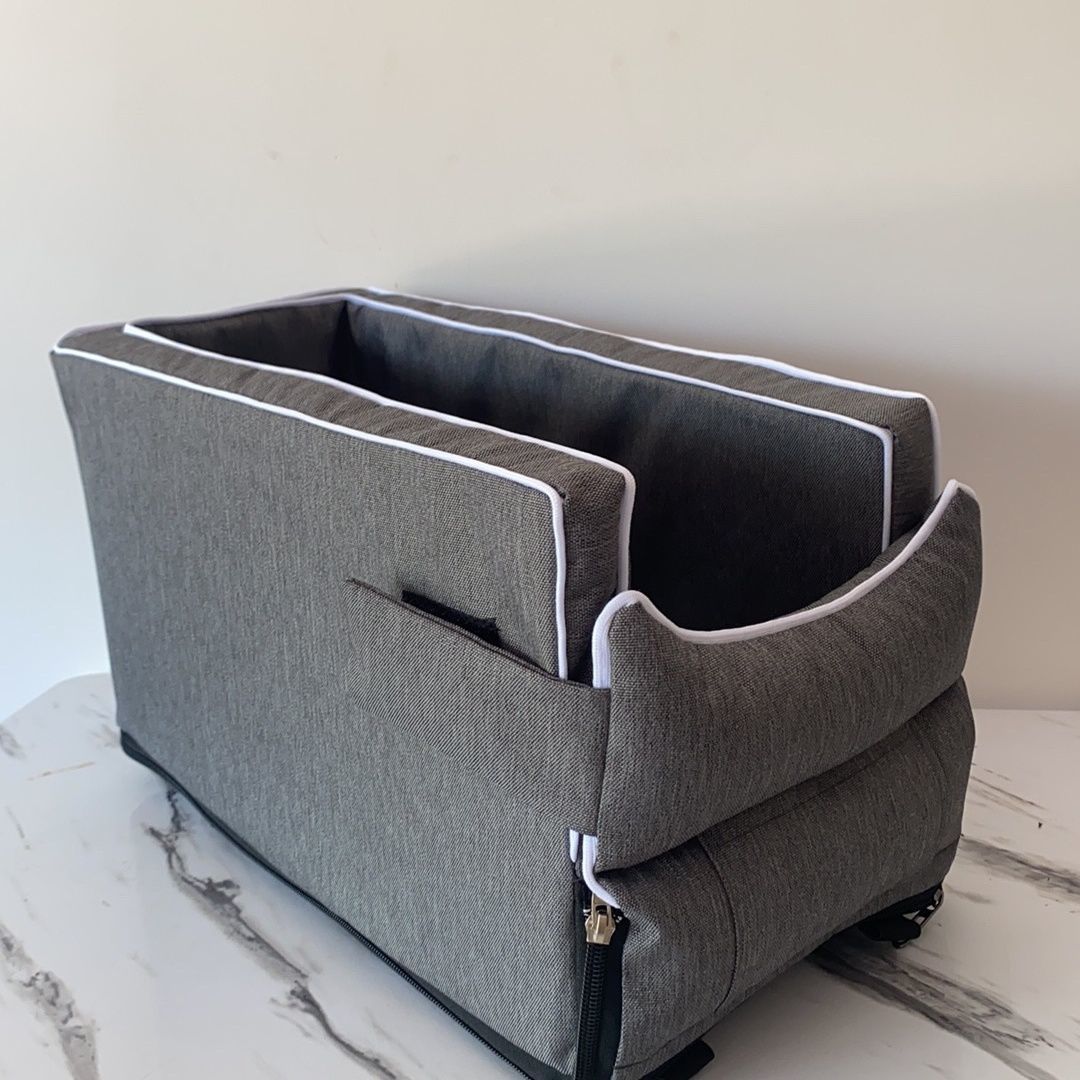 Thickened Pet Car Seat for Center Console(42x20x22CM) - Dog & Cat Booster view 3