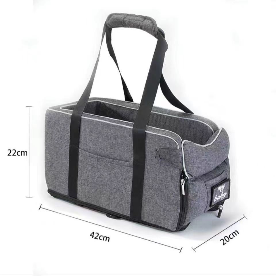 Thickened Pet Car Seat for Center Console(42x20x22CM) - Dog & Cat Booster view 4