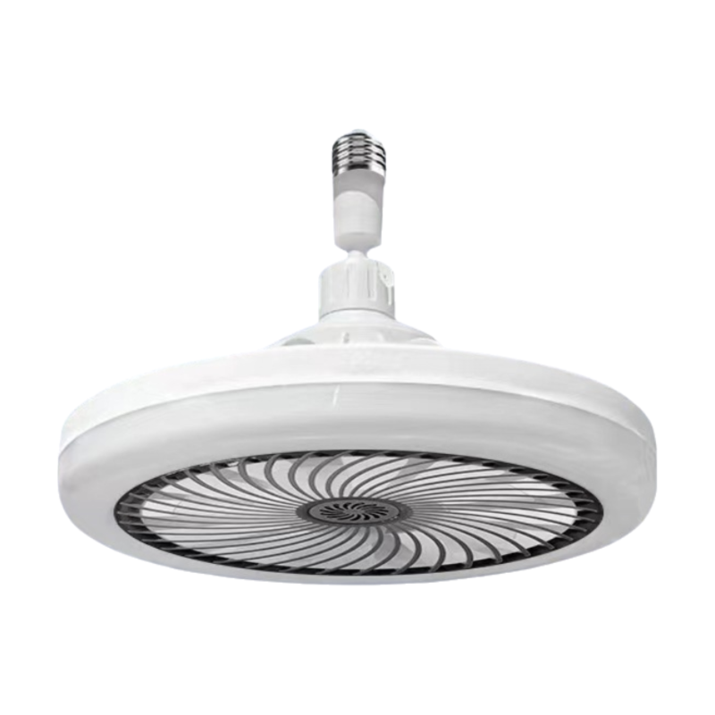 Black Remote LED Ceiling Fan Light with Aromatherapy Slot and Removable E27