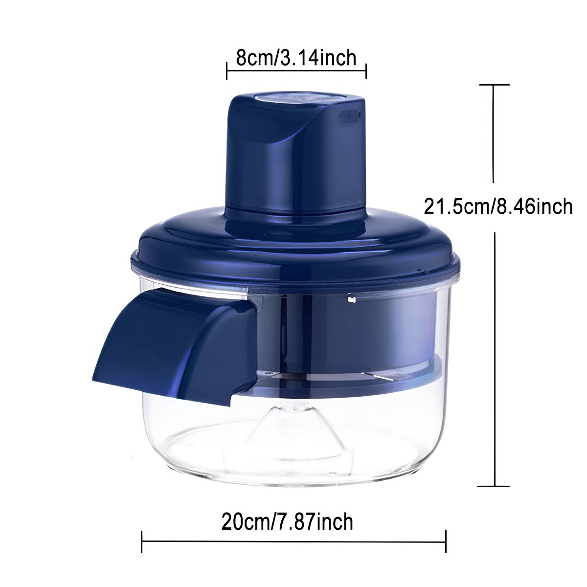 Blue Automatic Grape Peeler Machine - High-Efficiency & Mess-Free view 6