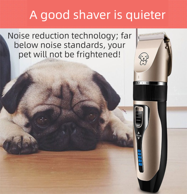 Gold K5 Lightweight Pet Precision Grooming Clipper - USB Rechargable view 4