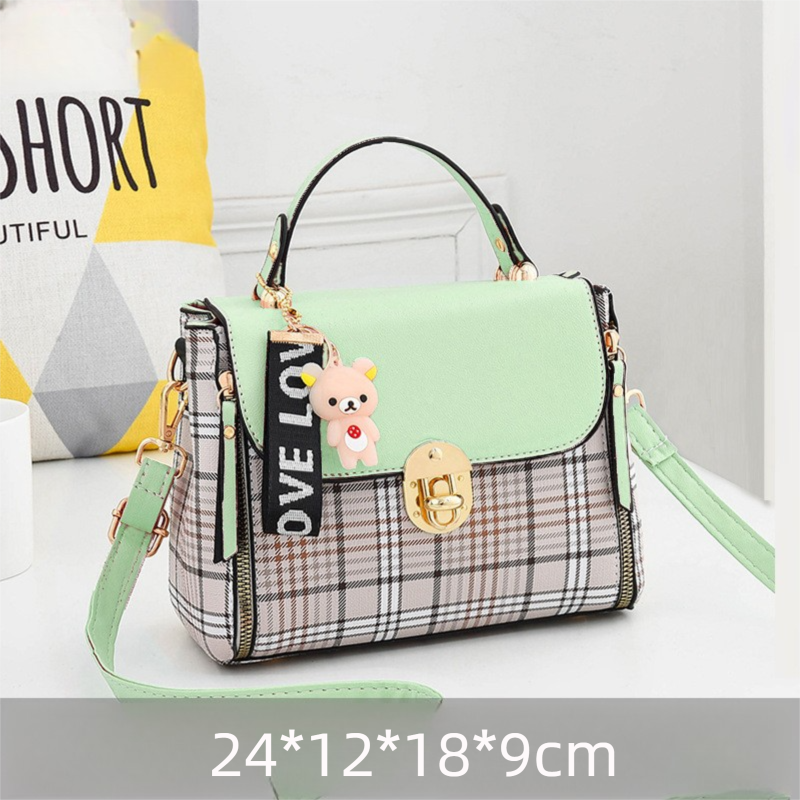 Green Large Capacity PU Leather Women's Handbag & Shoulder Bag - Elegant